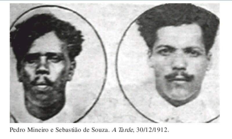 Foto de Pedro Mineiro (esquerda)